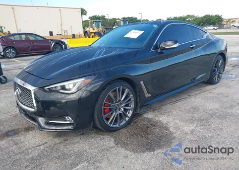 2017 Infiniti Q60 Red Sport 400 из США, поврежденный, VIN JN1FV7EL5HM700420